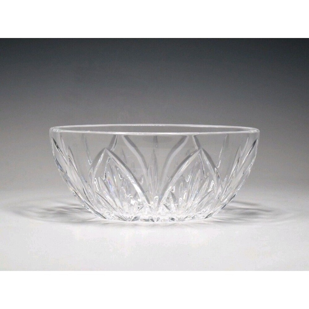 Beautiful WATERFORD CRYSTAL Castleton Oval Bowl Centerpiece Dish 7" EuC
